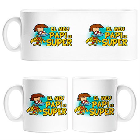 Taza El meu papi és super
