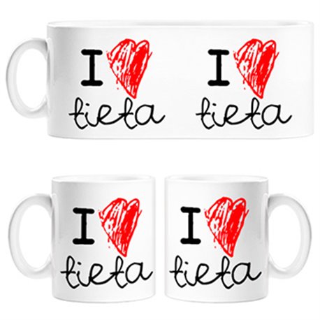 Taza I Love tieta