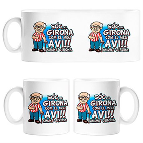 Taza Sóc del Girona com el meu avi amunt Girona