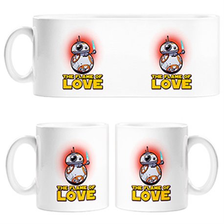 Taza Star Wars BB8 The Flame Of Love