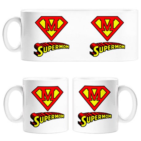 Taza Supermom logo
