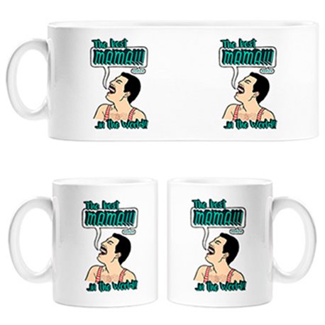 Taza The Best Mama In The World como la canción de Queen