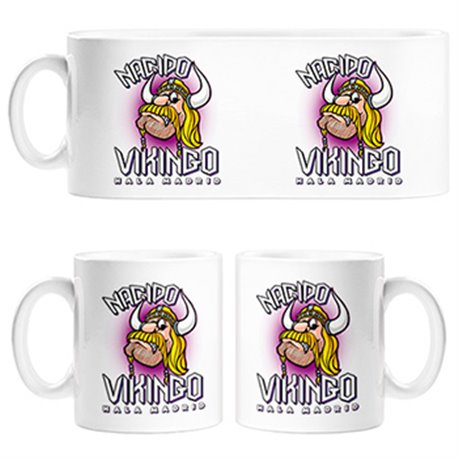Taza nacido Vikingo Hala Madrid