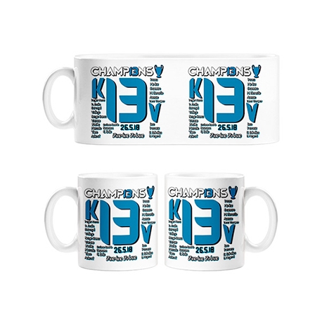 Taza Real Madrid Champ13ns nombres de los Campeones de Europa