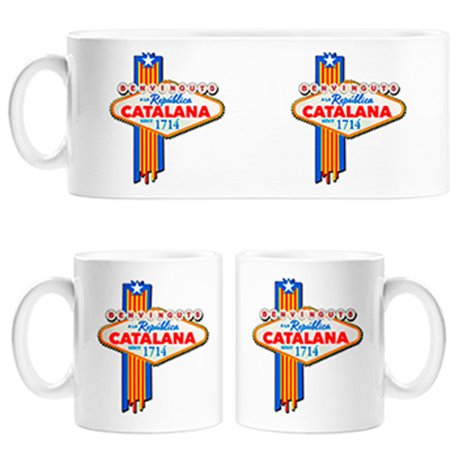 Taza Benvinguts a la República Catalana