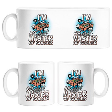 Taza soy un crack del fútbol I Am A Master Of Soccer