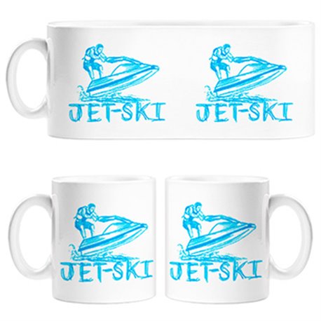 Taza Jet Ski gas a tope