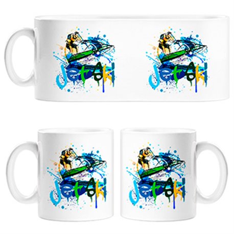 Taza Jet Ski ilustración