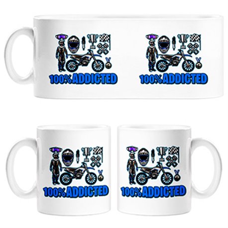 Taza Motocross Addicted