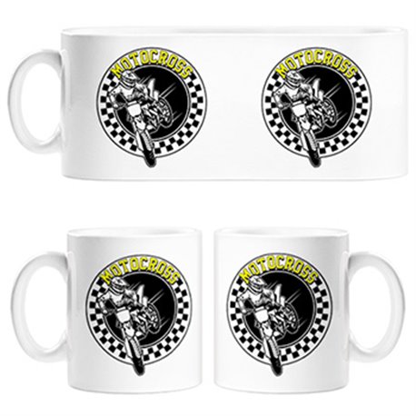Taza Motocross carrera