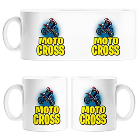 Taza Motocross salto