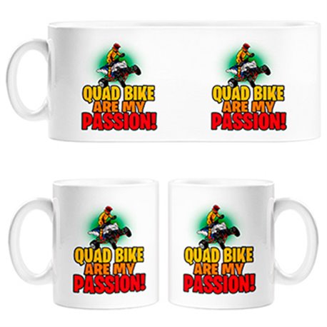 Taza Quad Bike Are My Passion