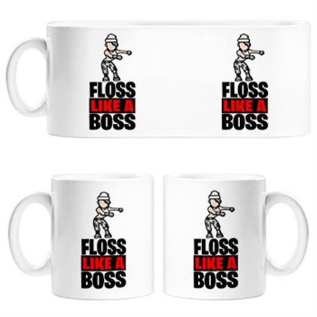 Taza Floss Like A Boss
