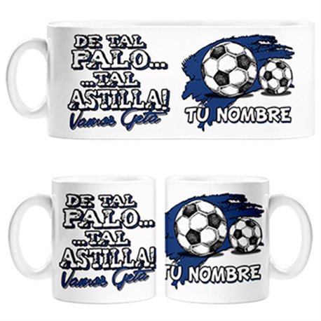 Taza de tal palo tal astilla vamos Geta personalizable con nombre