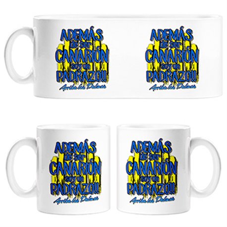 Taza además de ser Canarión soy un padrazo Las Palmas fútbol