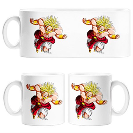 Taza Broly Super Guerrero personaje original