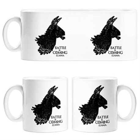 Taza Battle Is Coming Llama