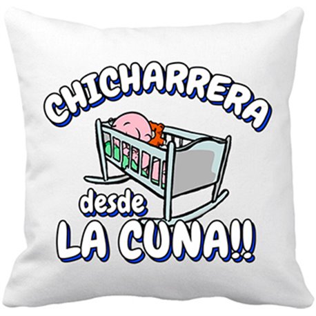 Cojín con relleno Chicharrera desde la cuna Tenerife fútbol