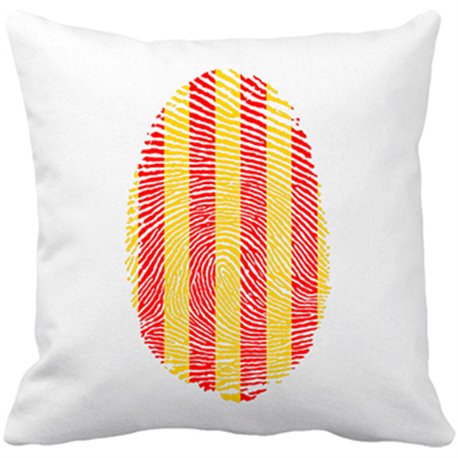 Cojín con relleno Emprenta ADN  Catalunya