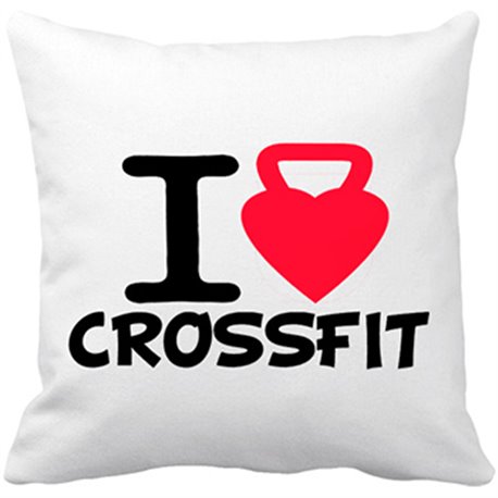 Cojín con relleno I Love Crossfit