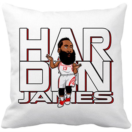 Cojín con relleno James Harden jugón de baloncesto