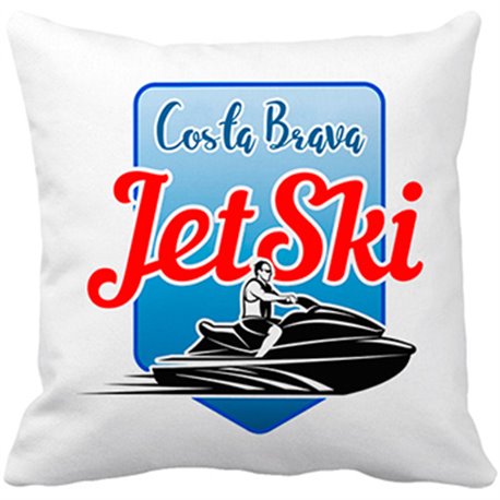 Cojín con relleno Jet Ski Costa Brava