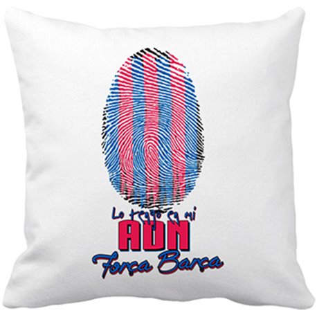 Cojín con relleno lo tengo en mi ADN Barcelona fútbol
