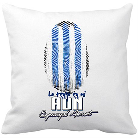 Cojín con relleno lo tengo en mi ADN Espanyol fútbol