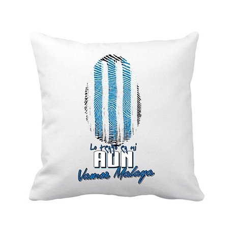 Cojín con relleno lo tengo en mi ADN Málaga fútbol
