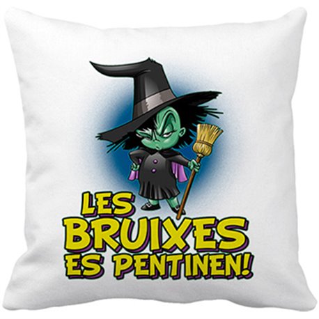 Cojín con relleno Les bruixes es pentinen