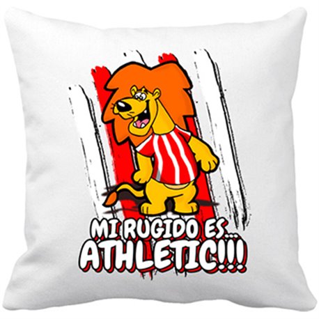 Cojín con relleno mi rugido es Athletic