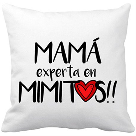 Cojín con relleno Mamá experta en mimitos