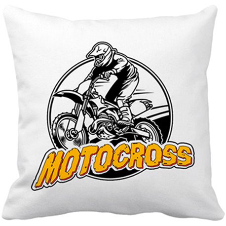 Cojín con relleno Motocross gas a tope en carrera