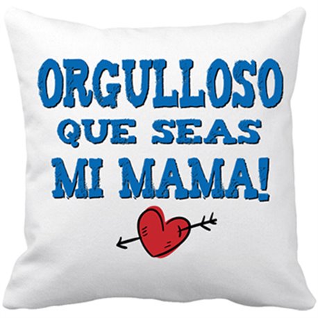 Cojín con relleno orgulloso que seas mi mamá