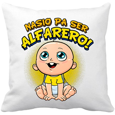 Cojín con relleno nacido para ser Alfarero Alcorcón fútbol