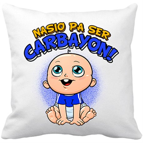 Cojín con relleno nacido para ser Carbayon Oviedo