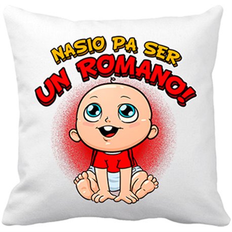Cojín con relleno nacido para ser Romano Nástic Tarragona fútbol