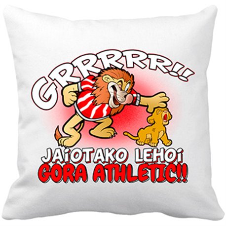 Cojín con relleno nacido León papa león Gora Athletic