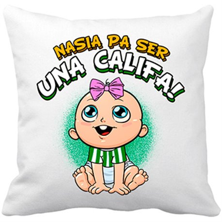 Cojín con relleno nacida para ser una Califa Córdoba fútbol