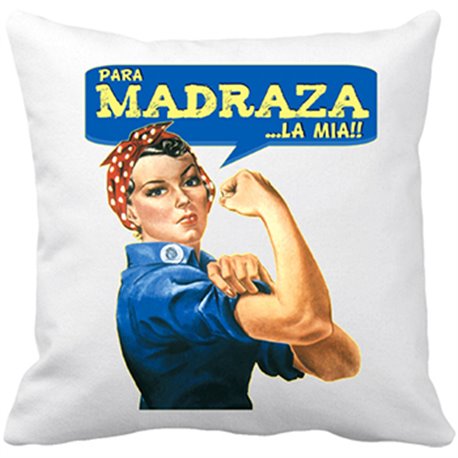 Cojín con relleno para madraza la mía Día de la Madre