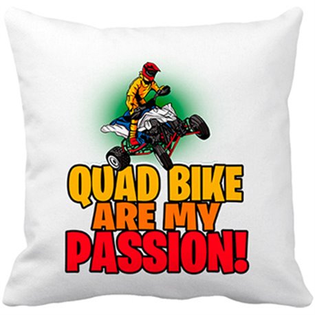 Cojín con relleno Quad Bike Are My Passion