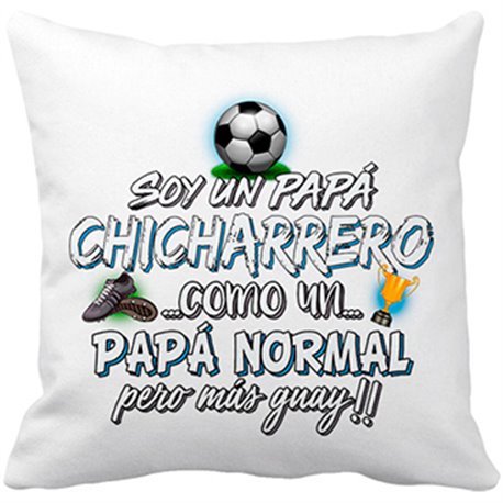 Cojín con relleno soy un papá Chicharrero como un papá normal pero más guay