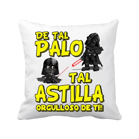 Cojín con relleno Star Wars Darth Vader de tal palo tal astilla