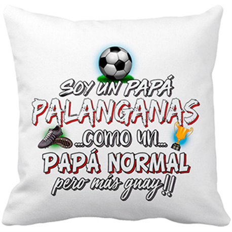 Cojín con relleno soy un papá Palanganas como un papá normal pero más guay