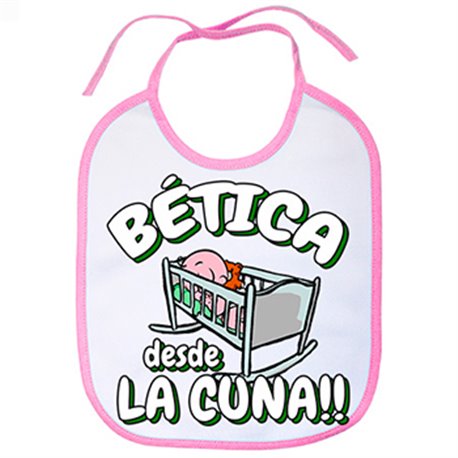 Babero Bética Betis fútbol desde la cuna