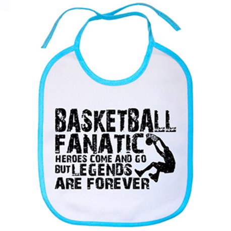 Babero Basketball Fanatic Legends Are Forever