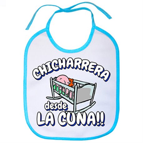 Babero Chicharrera desde la cuna Tenerife fútbol