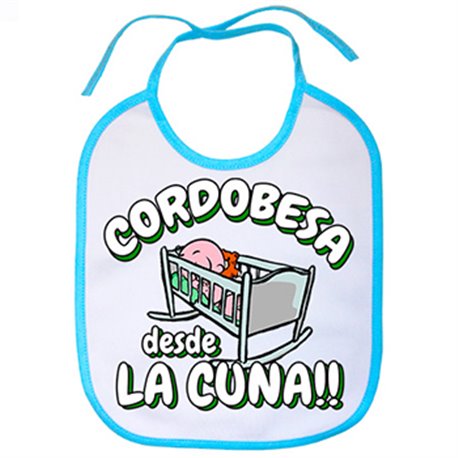 Babero Cordobesa desde la cuna Córdoba fútbol