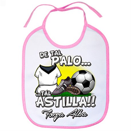 Babero De tal palo tal astilla Albacete fútbol