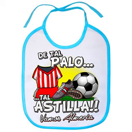 Babero De tal palo tal astilla Almería fútbol
